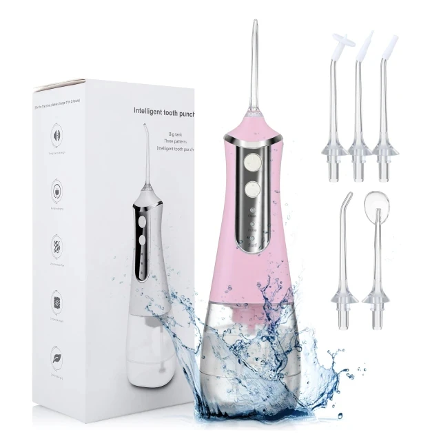 Popular Water Oral Irrigator Cordless Water Flosser Three Speed Variable Mode Dental Irrigator For Teeth