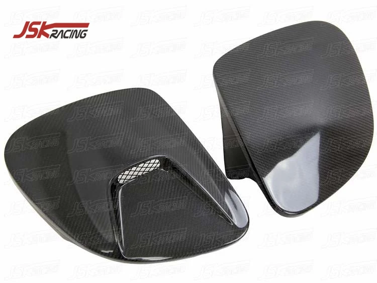 1993-1996 FD3S NACA STYLE CARBON FIBER HEAD LIGHT COVERS FOR MAZDA RX7