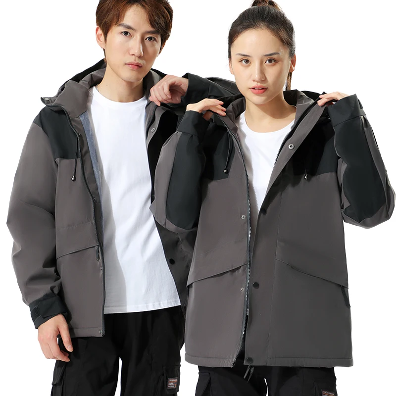 Hiking Sport Clothes Winter Waterproof Coats Woman High Quality Fox Fur Coat Windbreaker Fashion Jacket For Men