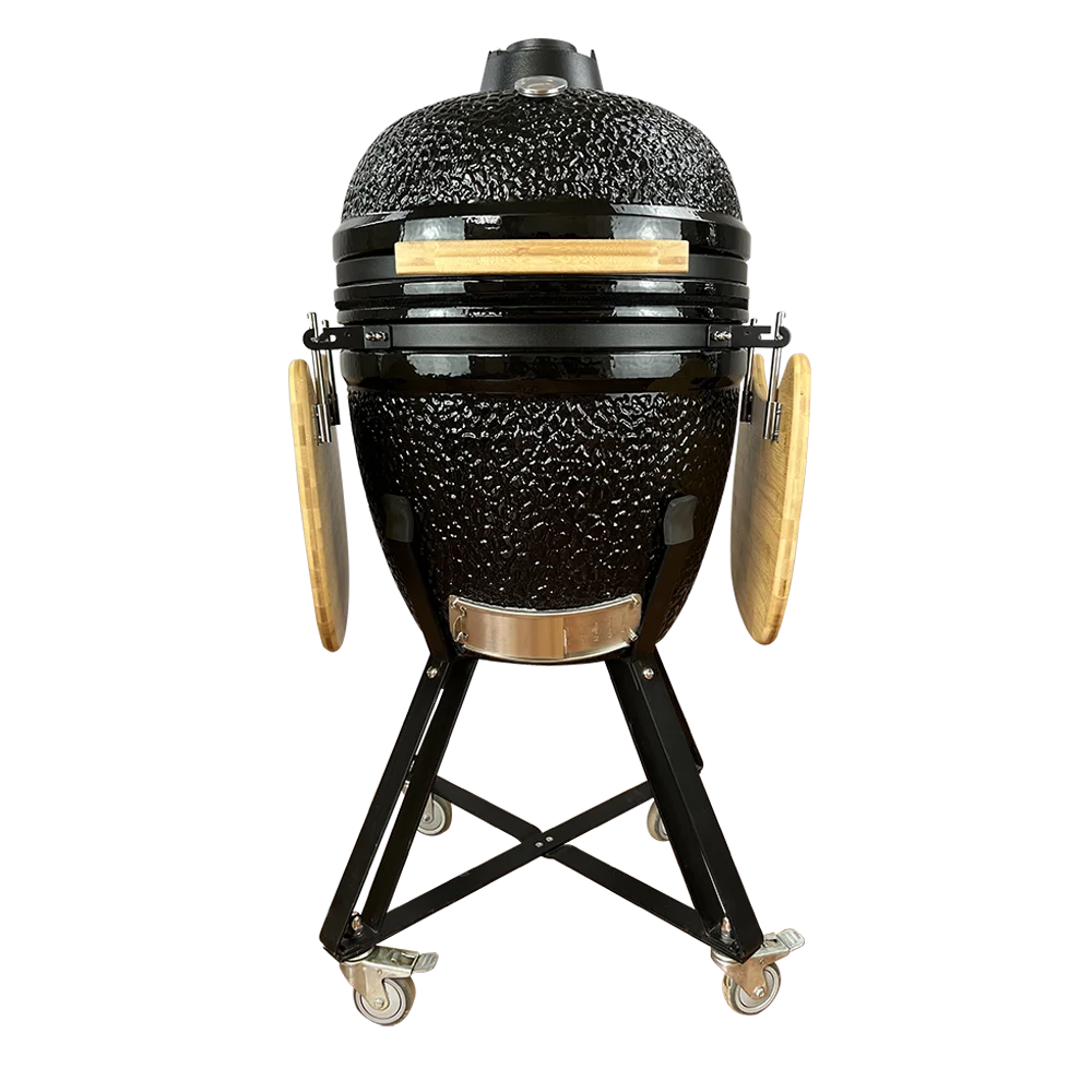 Auplex Garden Barbecue Ceramic BBQ komodo Joe 21 Inch Egg Kamado frame grill bbq outdoor