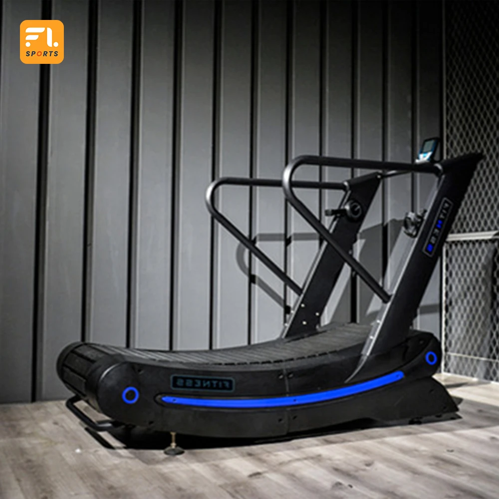 FULI 2023 Wholesale Price Gym Commercial Mute Two Gears Optional Unpowered Crawler Treadmill