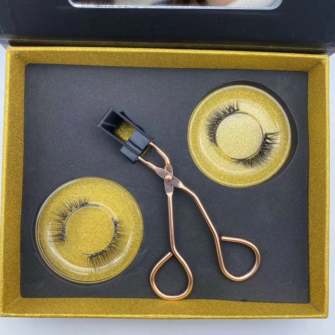 TikTok самые популярные 2021 новые мягкие магнитные ресницы Quantu 2 секунды ресницы