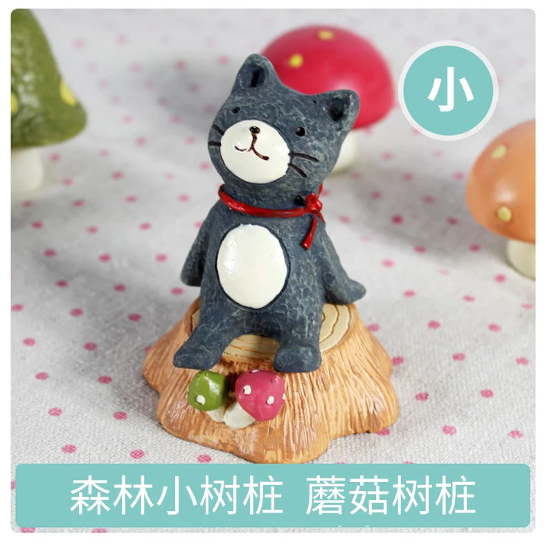 Полимерные Мультяшные корги, украшения для сада, Мини цветочный горшок