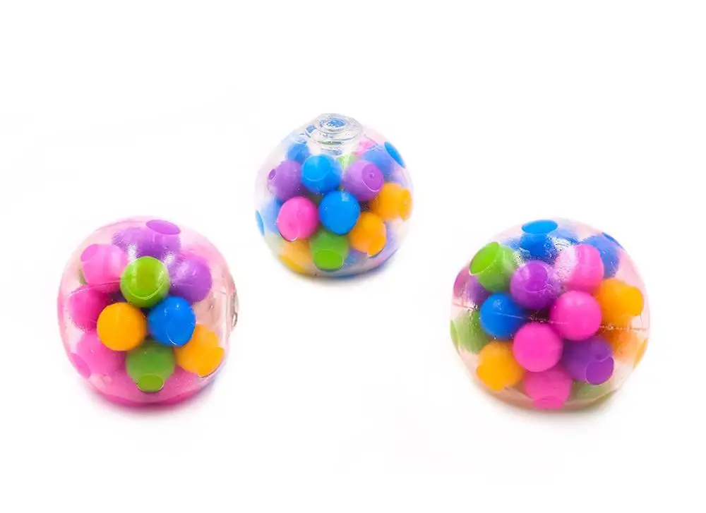 
Superior Quality DNA Stress Ball With Colorful Bead Inside, Safety Stress Relief Toys 
