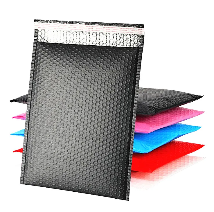 Customized Black Conductive PE film Composite Antistatic Film Bubble Bag for Transport protection
