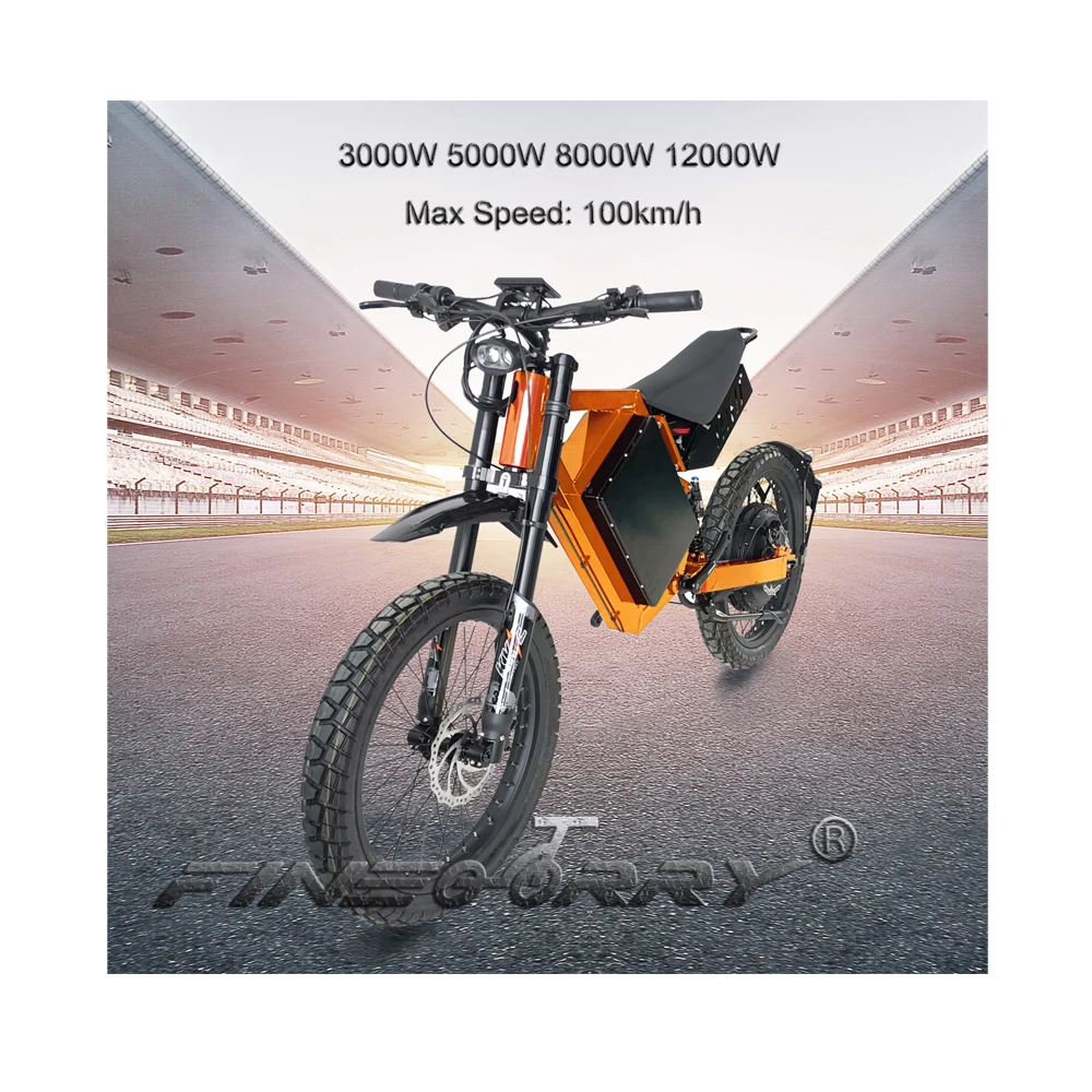 72v 3000W 5000W 8000W 12000W  100km/h buy  e fast-electric-dirt-bikes bicycle with CE FCC Rohs EU and US warehouse