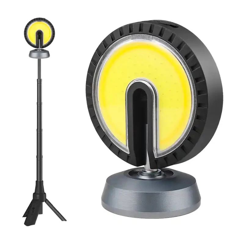 1000 Lumens Solar Power  Rechargeable LED Work Light with Tripod