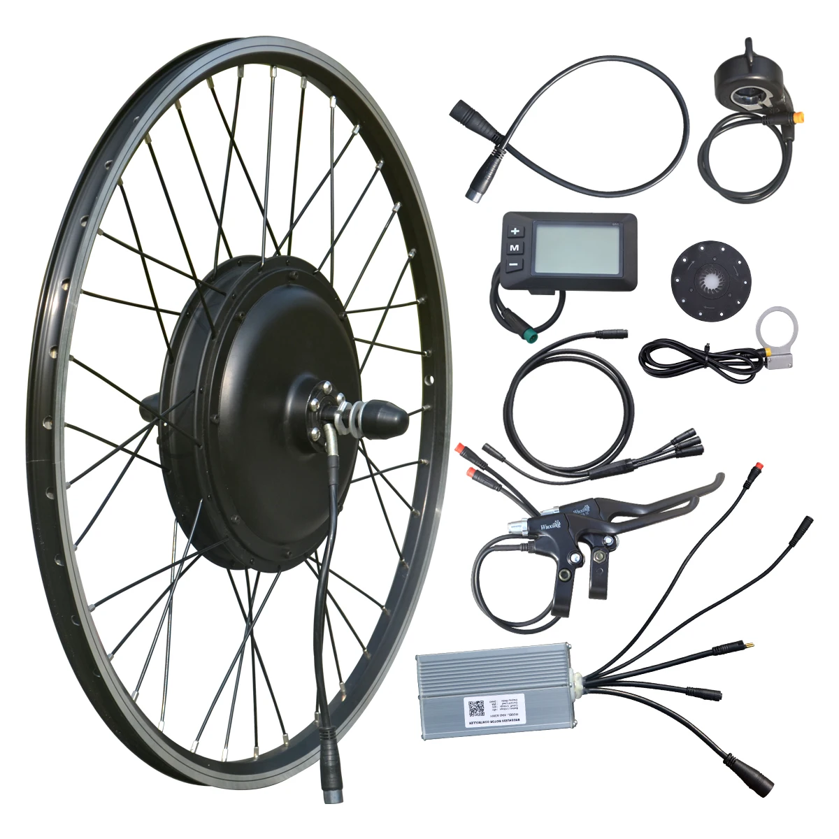 1500w 2000w 3000w e bike e-bike ebike hub motor conversion kit full kit with battery controller