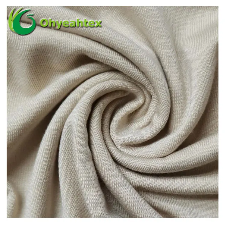 Breathable 93%Bamboo Lyocell 7%spandex Jersey Fabric For Leggings