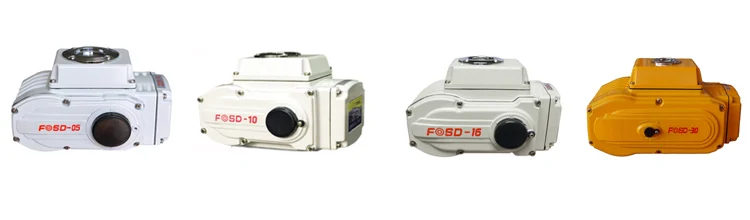 Micro 220V Quarter Turn Electric Actuator for butterfly Valve