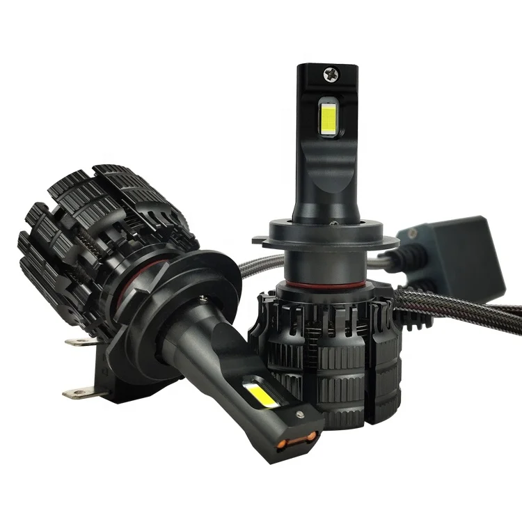 wholesale custom car led headlight 6000K 8000LM H4 H7 H11 H13 9006 canbus universal led headlight bulb for sale