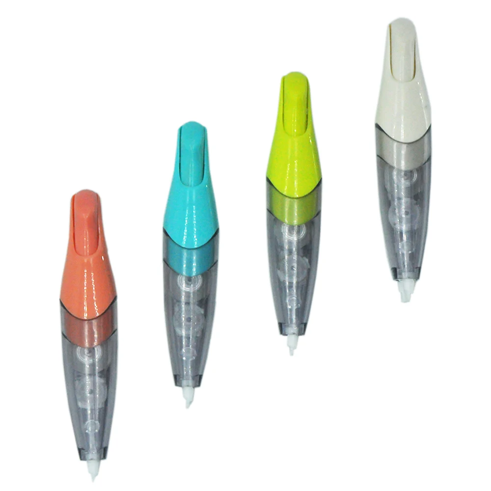 promotional colored decorative correction tape cute correction pen with tape high quality pen corrector