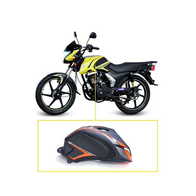 New Arrival High-capacity CG125 CG150 125 150cc Motorcycle Fuel Tank Oil Tank With Decorative Light