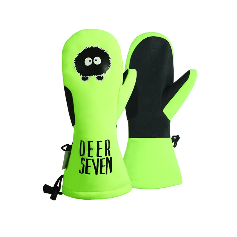 winter snowboard waterproof coldproof kid children warm snow ski mittens gloves