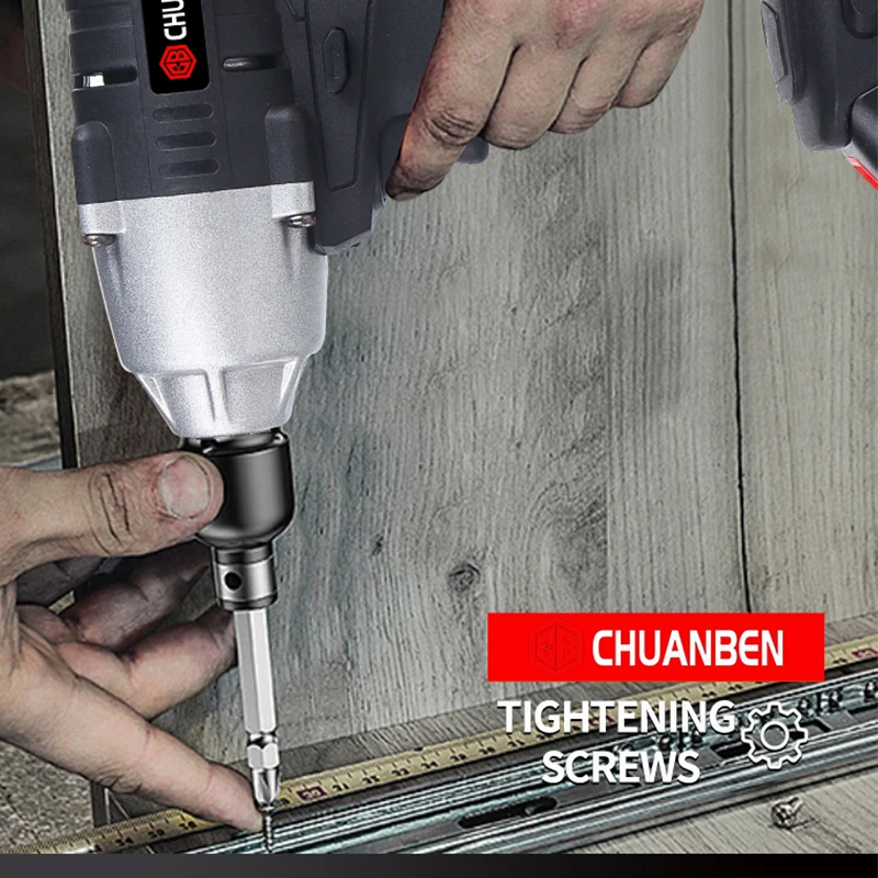 Wrenches High Precision Portable 280nm Lithium Battery Power Tool Kit Cordless Electric Impact Wrench