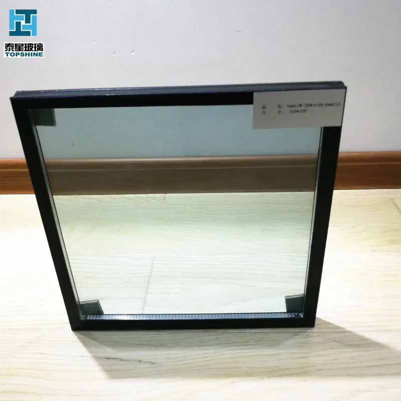 High quality tempered Insulated glass fridge glass door low-e glass