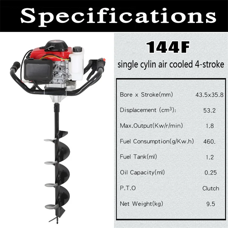 LFY-YKSKF-G Professional hand-held Tree Planting Digging Power Earth Augers