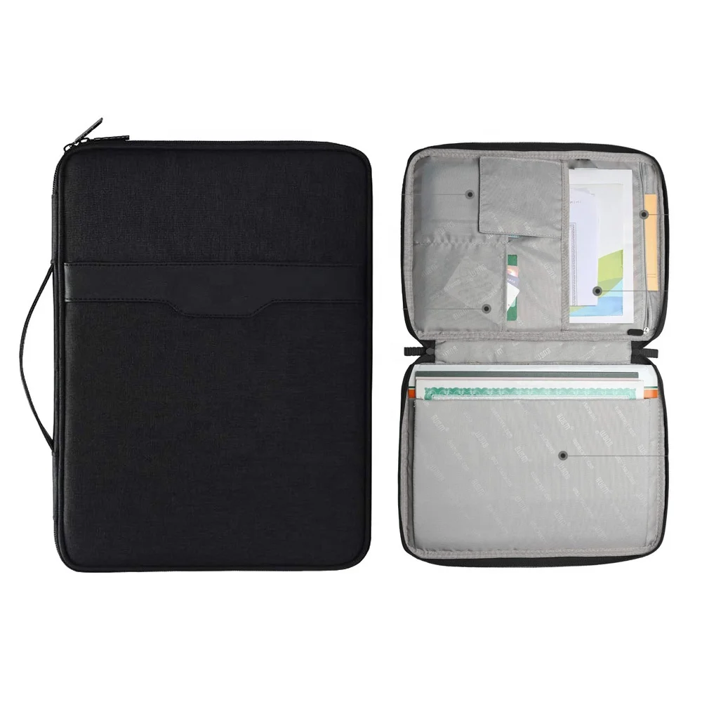 Органайзер A4 для документов, портативная дорожная сумка, портфель, чехол для переноски, дорожный органайзер для бумажных ручек