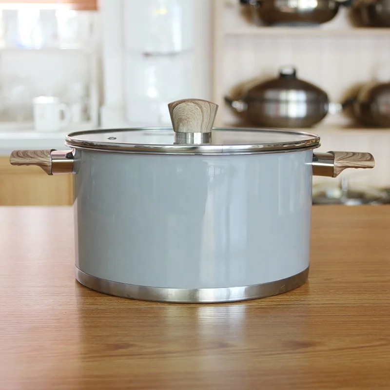 Цветные кастрюли для приготовления пищи PURE COOK популярного дизайна прочная кастрюля из нержавеющей стали наборы кухонной посуды с антипригарным