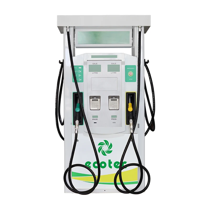 Ecotec Gilbarco Fuel Dispenser Two Nozzle Suction Pum,p Working with Fuelplus System for Gas Station