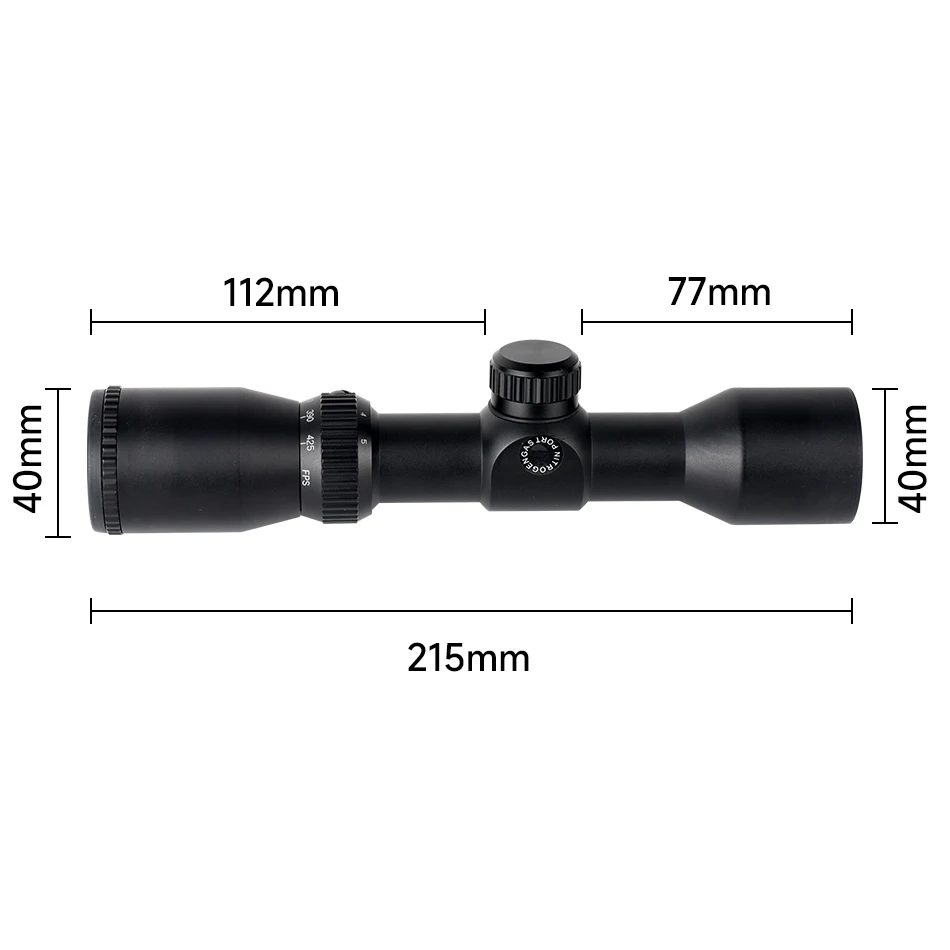 1.5-5X32 Tactical Hunting  Competitive Sight Scope Outdoor Refle Optical Sight Scope