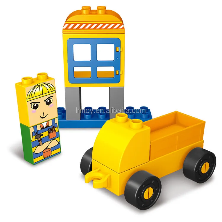 15-50Pcs Compatible Building Blocks Preschool Educational DIY Bricks large big size plastic Toys for Children Gifts