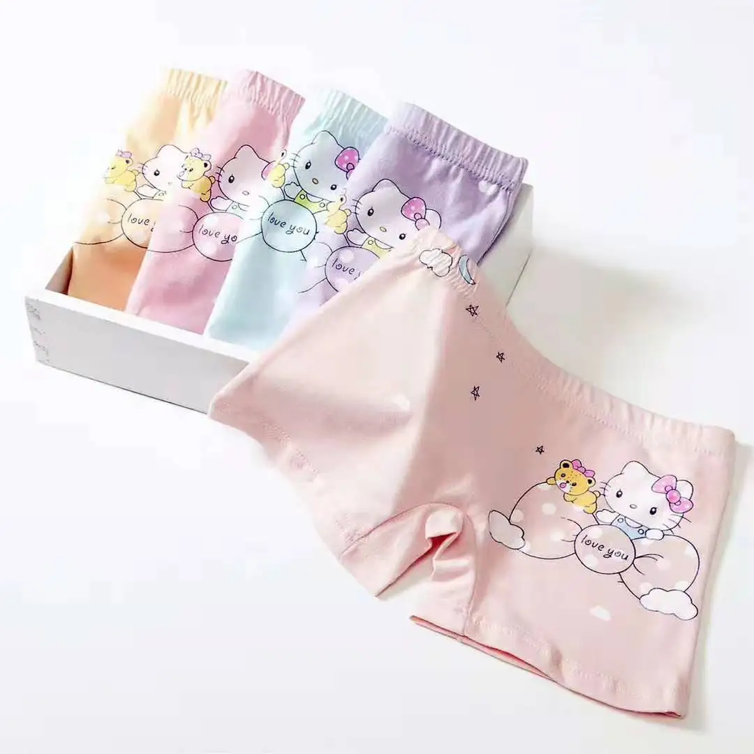 
Girl kids lovely underwear pure cotton with beautiful design for girls 