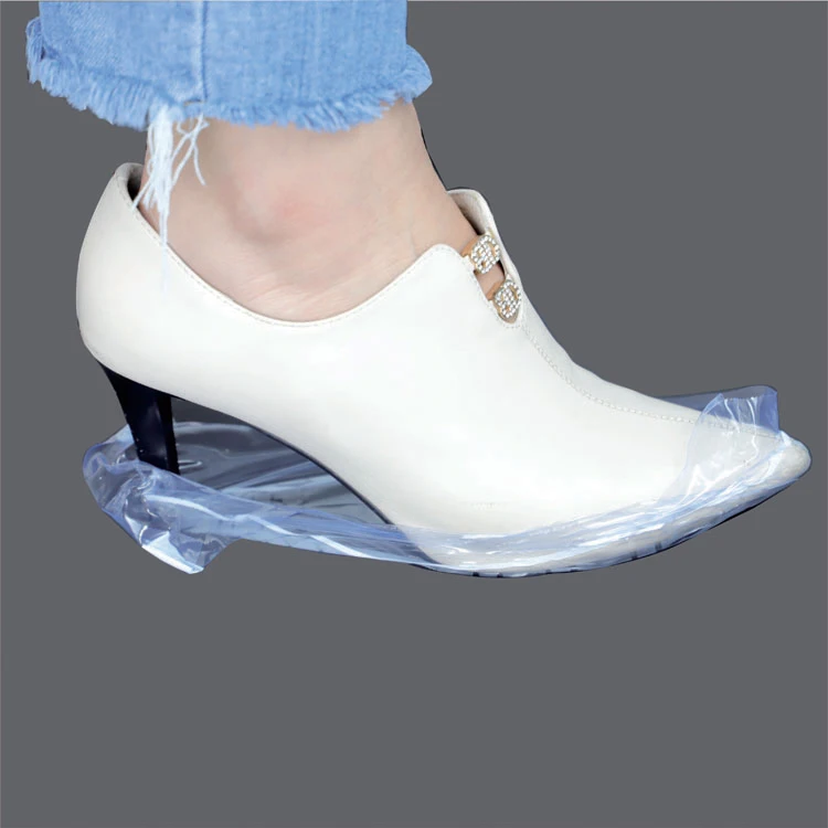 Heat Shrink PVC Anti-slip Shoe Cover 1000 pcs per roll for household dispenser machines