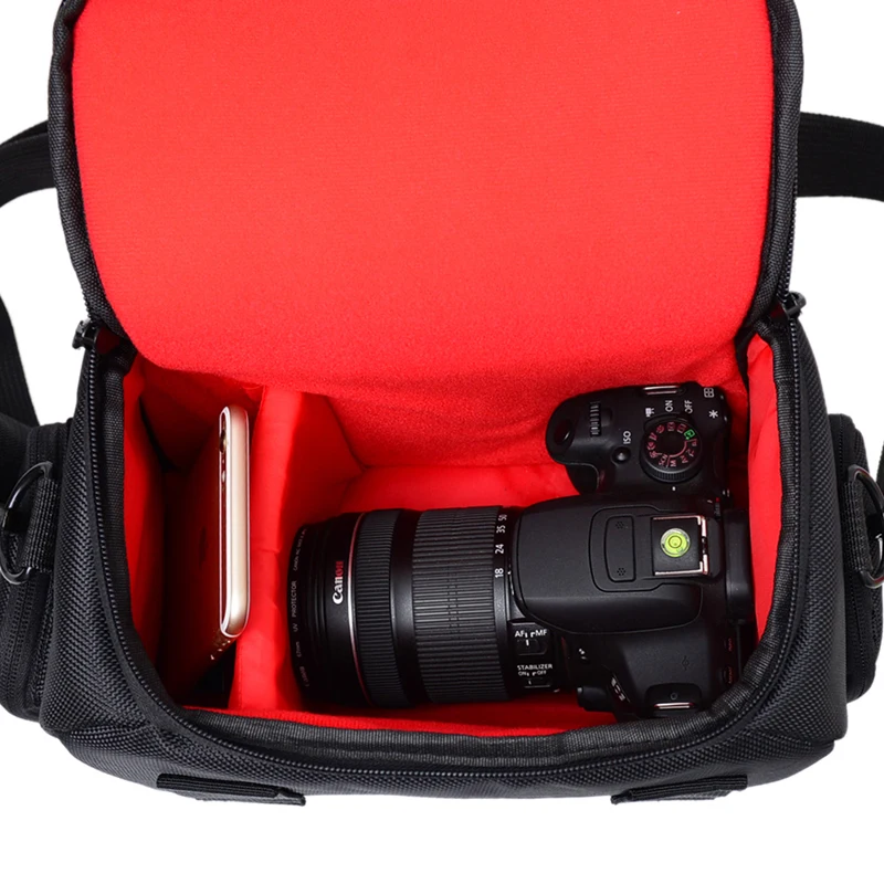 Factory Professional Fashion Waterproof DSLR Camera Case Bags For 50D 60D 70D