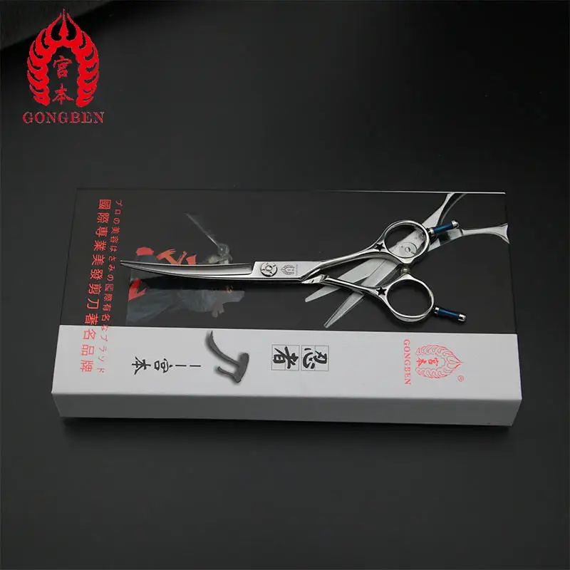 GONG BEN Japanese Style Scissors Hair Vg10 440c Professional Hairdressing Scissors For Hair Cut Barber