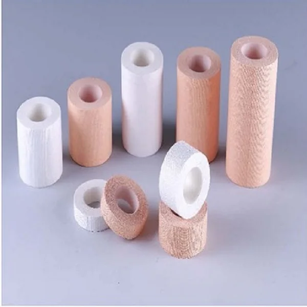 Manufacturer directly sale 1.25/2.5/5/7.5/10cm*10m medical zinc oxide adhesive plaster