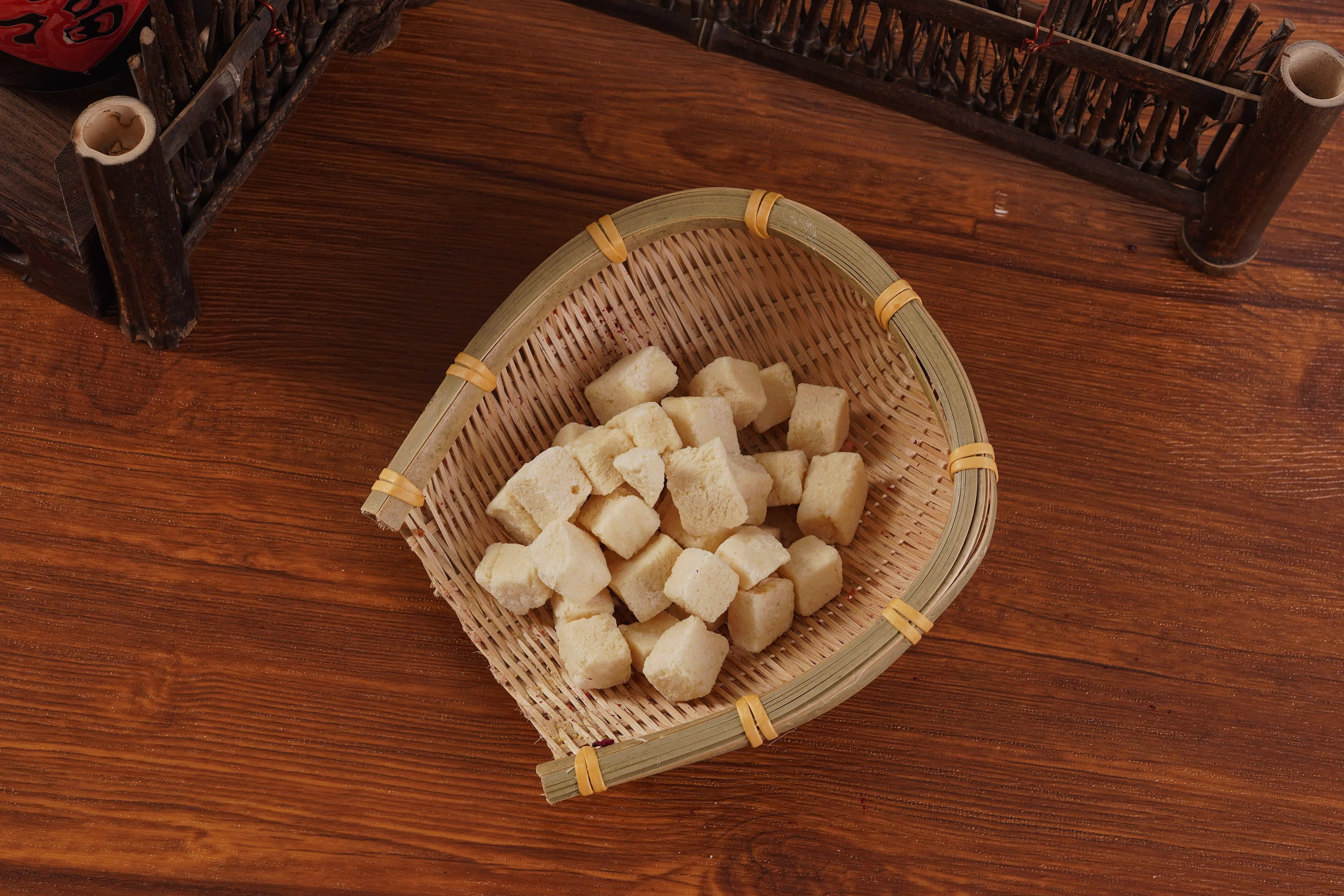 Factory High Quality Healthy Fruit Snack Delicious Bulk Cheap Wholesale Freeze Dried Diced Durian Made In China