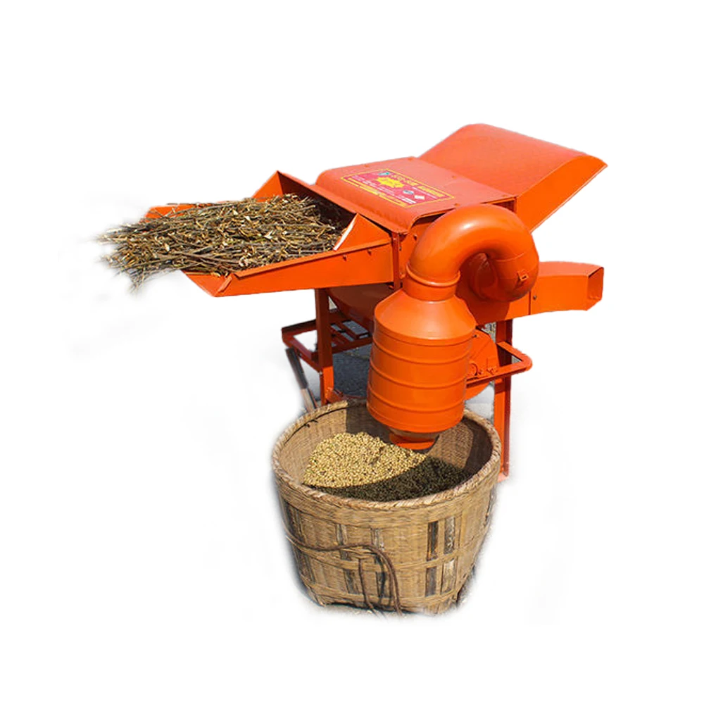Agricultural Multifunctional Wheat Rice Sorghum Thresher Household Soybean Thresher Paddy Rice Thresher Machine