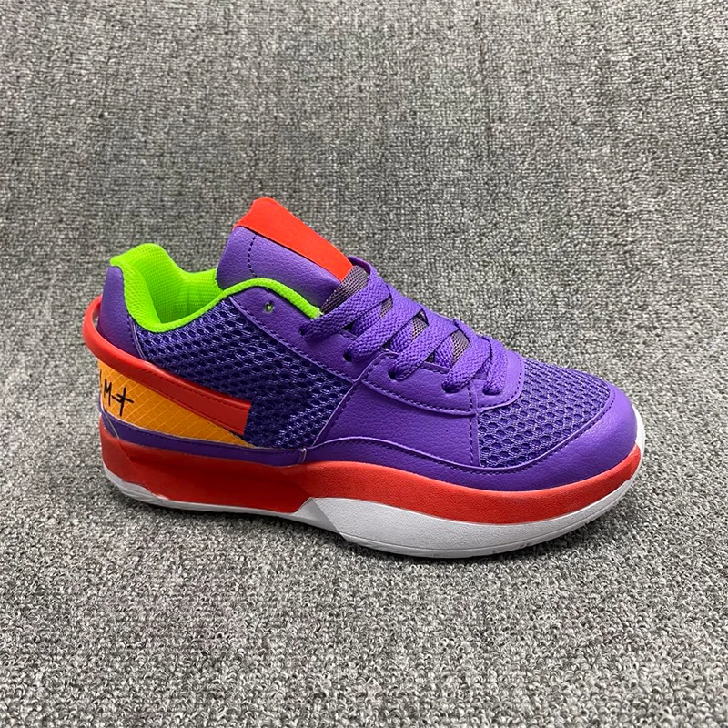 Children Sports Shoes Fashion Breathable Kids Boys Net Shoes Girls Anti-Slippery Sneakers With Light Running Shoes