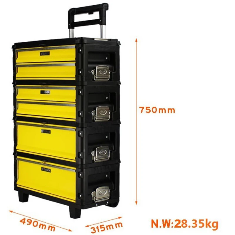 VCOM Information Network Cabling Tool Cart for Copper Optical Network Patch Cable Testing Cabling Training