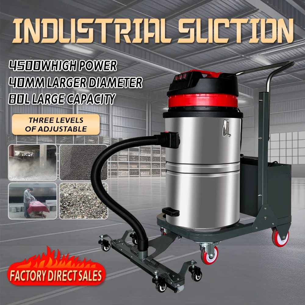 Home Electric Professional Battery Industrial Steam Wet And Dry Heavy Duty Vacuum Cleaners For Home