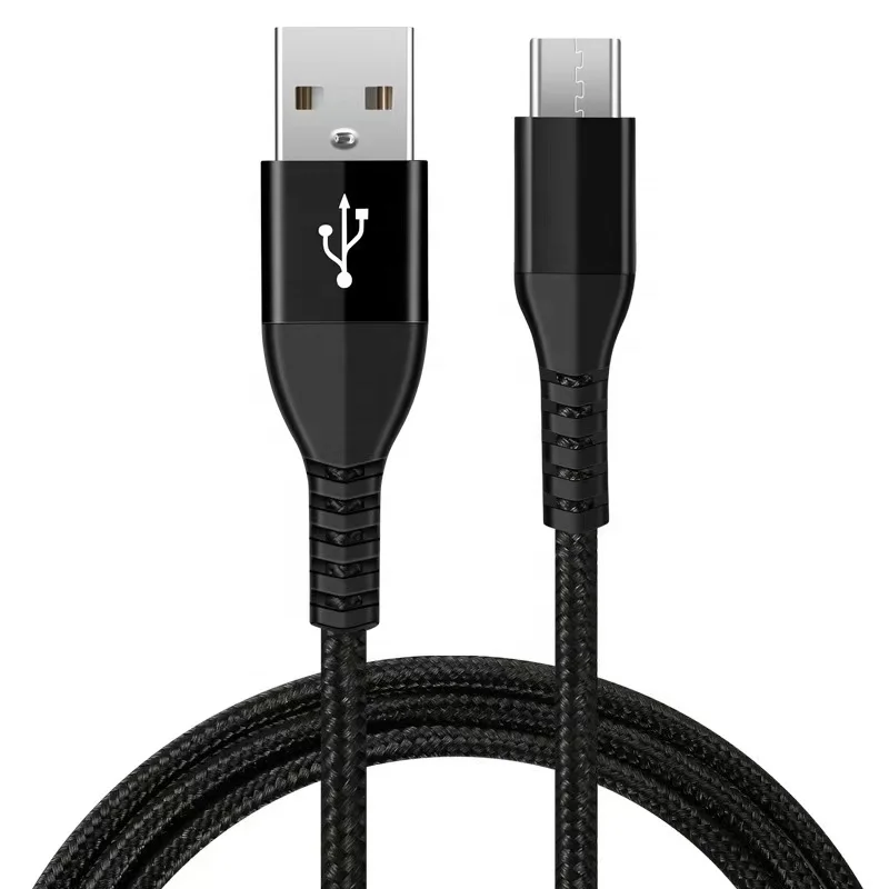 High quality cable usb nylon usb charging cable 4 in 1 multi charger 3m braided 3 m charger cords