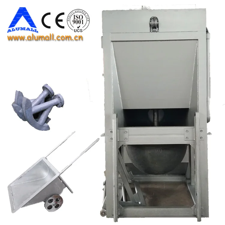 ALM-900 zinc dross scrap slag recovery recycling machine for aluminium recycling price