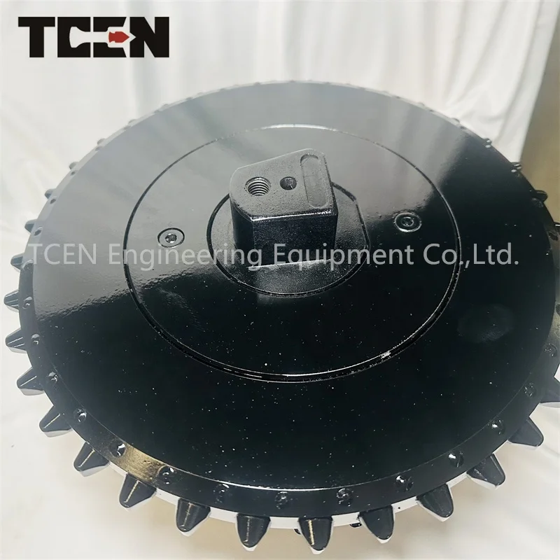 Tuneladora TBM pipe jacking machine roller disk cutter for underground trenchless pipelines
