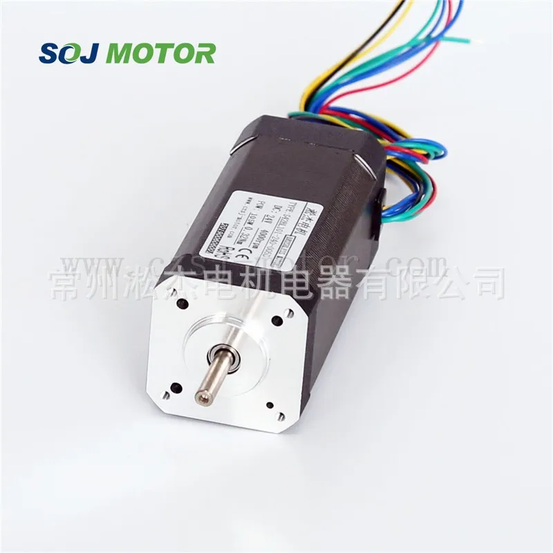 Waterproof Motor Brushless Ip68 42mm*42mm Nema17 42bldc High Torque Brushless Dc Motor 40w 24v 3000rpm 2.4a For Auto Parts