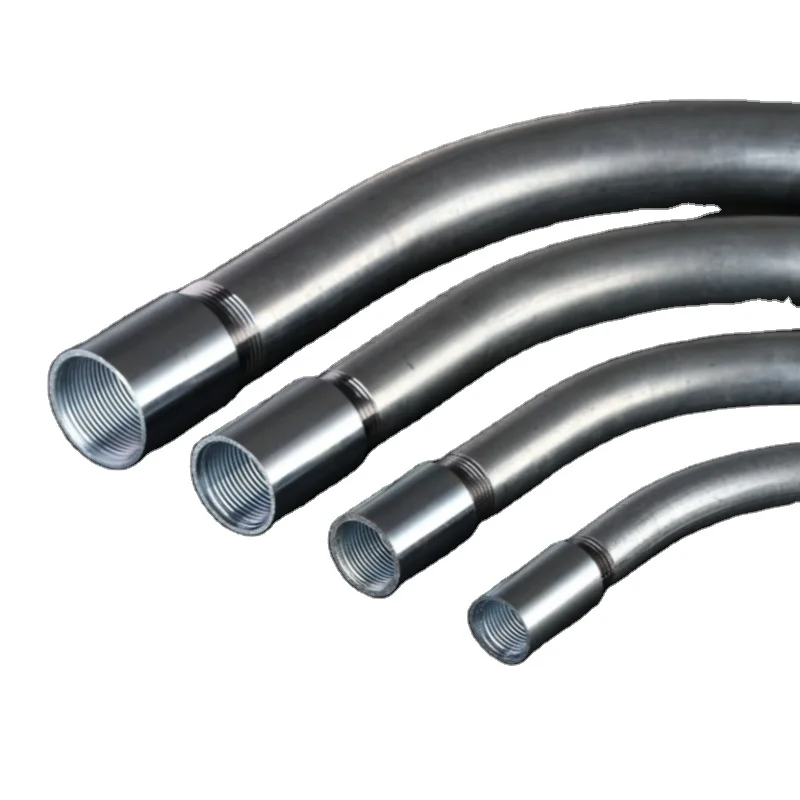 Electrical Rigid Galvanized Steel Conduit Pipe Od 20mm 3/4 Inch Electric Waterproof Cable Wire Protection Conduit Pipes