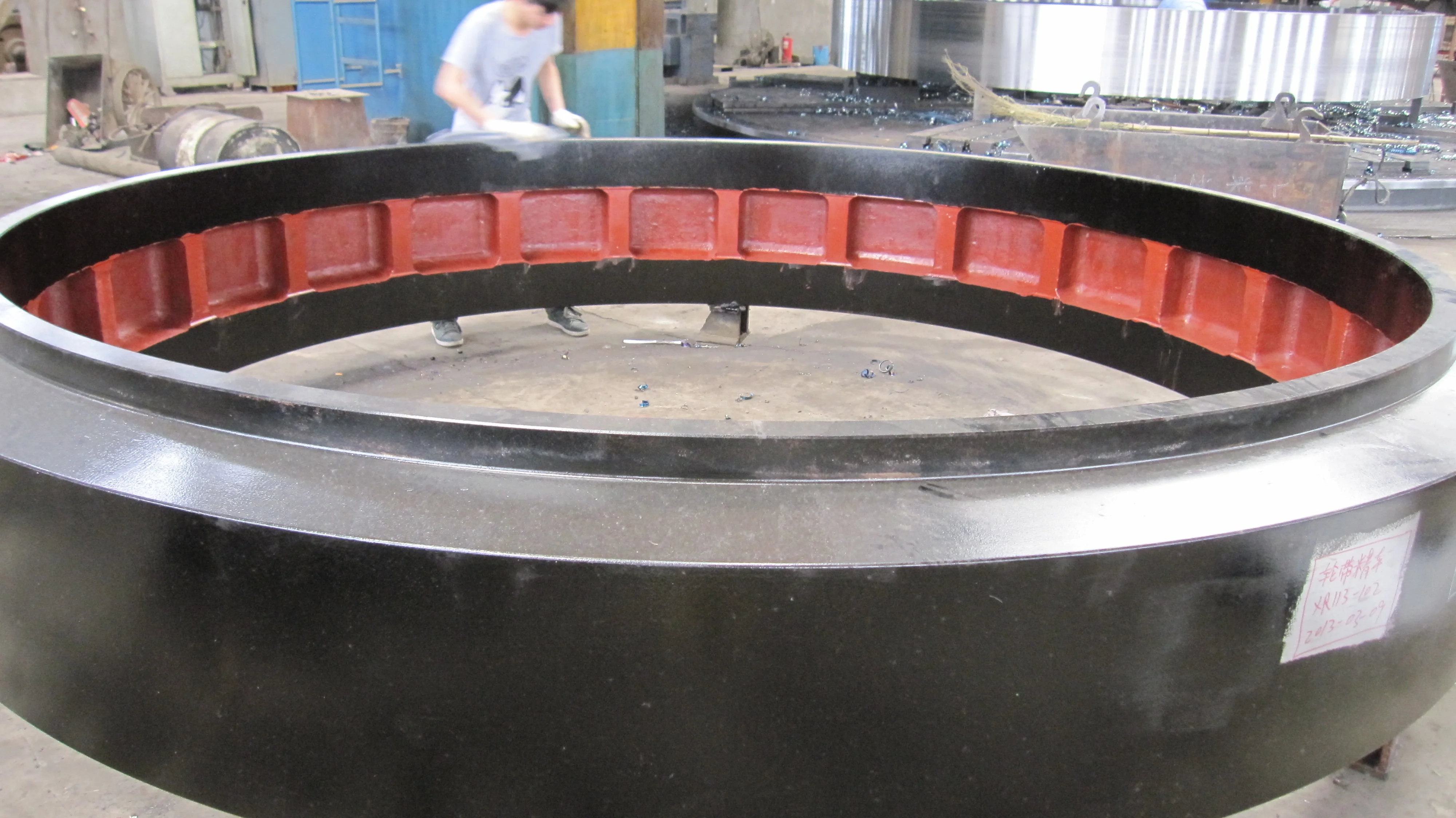 Rotary Kiln Spare parts Support roller Rotary Kiln Tyre 4.8m Kiln Tyre for Sugar Mill