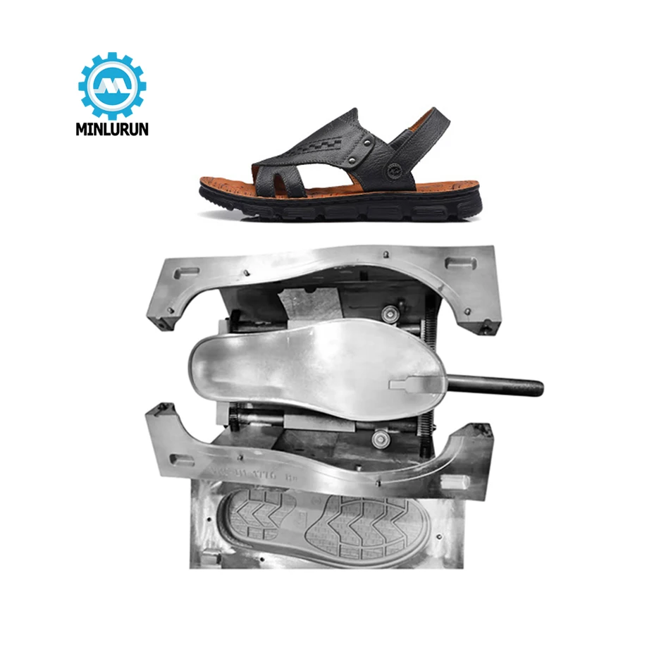 Wholesale Shoe Mold Maker Making Dip Sandal Sole Mould For Mens Design