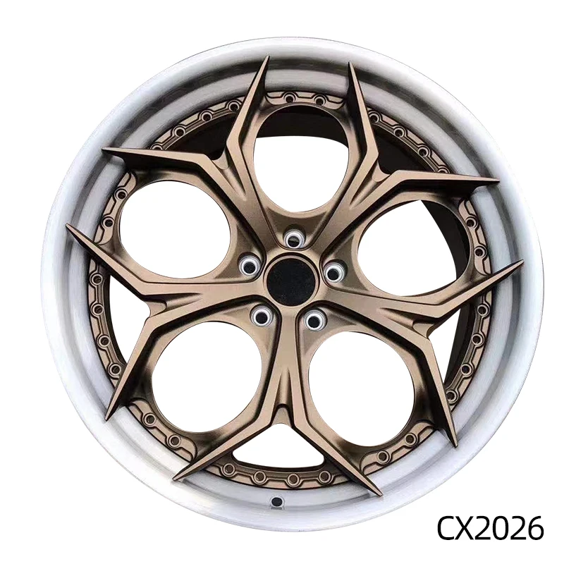  2 шт. кованые 20x10 & 11 5-23 &-5 5x115 71 6 серебро с серебряной металлической ступенчатой губой для 2015 Dodge Challenger