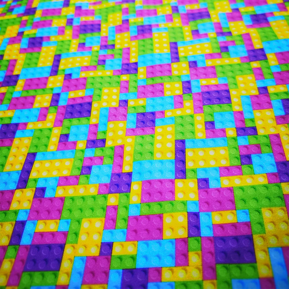 DEC Wholesale Waterproof Fabric For Cloth Diapers Waterproof Print PUL Minky Fabric Solid Plain Cloth Diaper Fabric