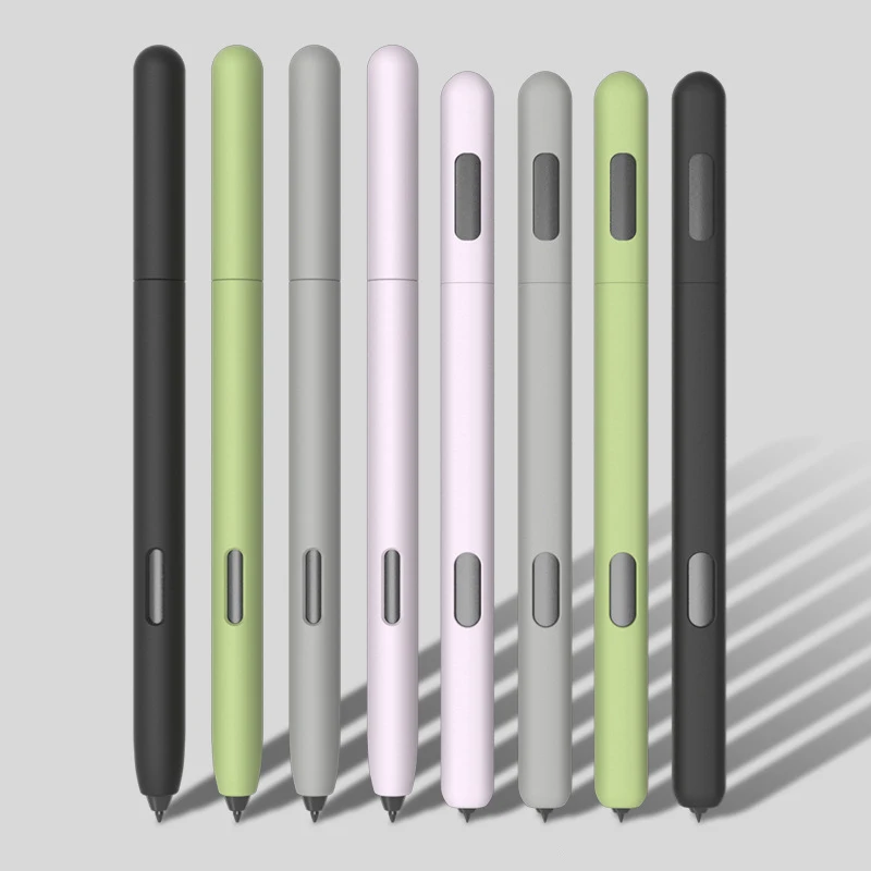 For Samsung S7 Pen Case Cute Soft Silicone Pencil Protective Sleeve Skin Cover Case for Samsung Galaxy Tab s6 Lite
