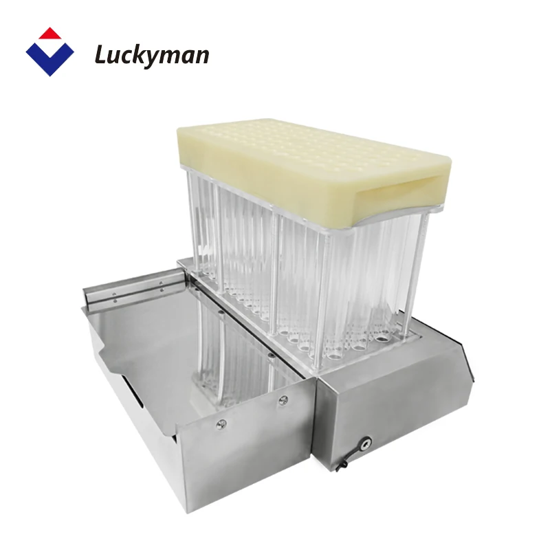 
Luckyman 100pcs King Size Small Industries Cone Filling Machine 109mm Cone Filling Device Preroll Cone Machine 