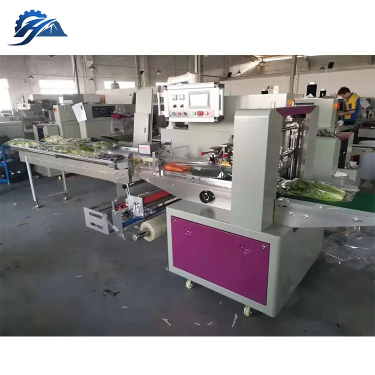 Automatic packing machine for finished packages, vegetables, fruit