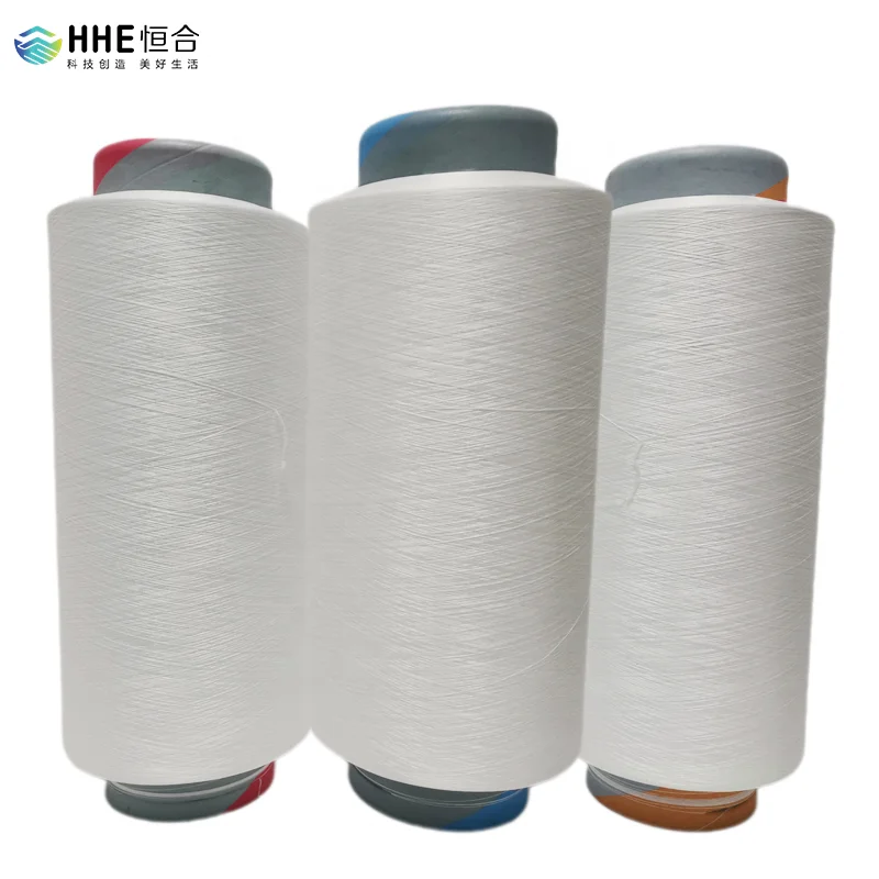Nylon PA 66 Low Melting Point Yarn Knitting for Shoes Upper 20D/24F RAW White Anti Style Vamp Pattern Sewing Modified