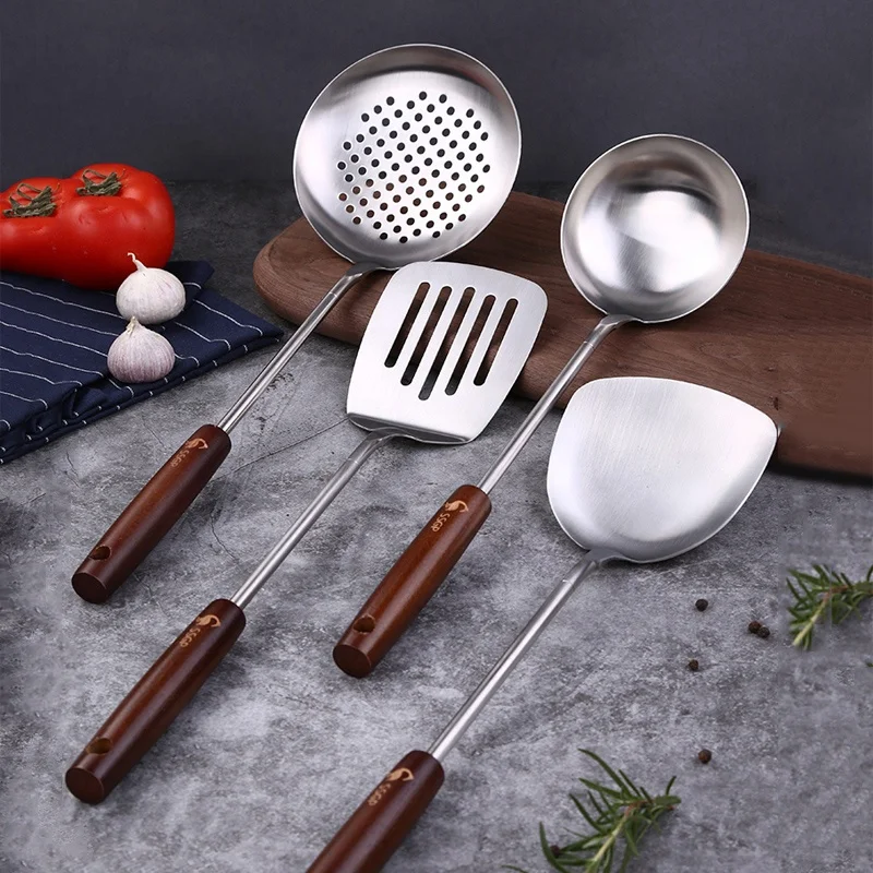 
SSGP 2020 Eco Friendly Kitchen Accessories Hotel Kitchen Stainless Steel Gadget Cooking Tools Set For Home 